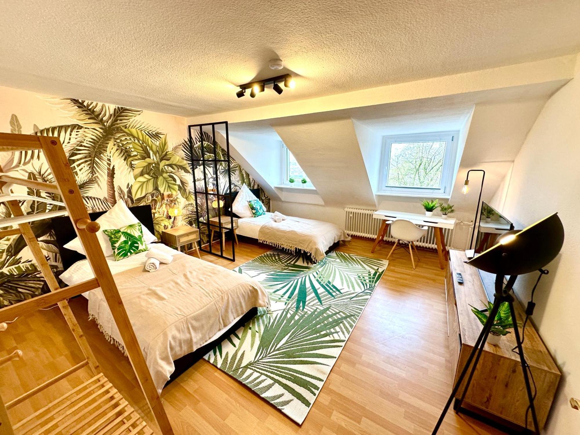 Dschungel Wohnung, Geraeumig, Netflix, Sonos, Zentral Apartment